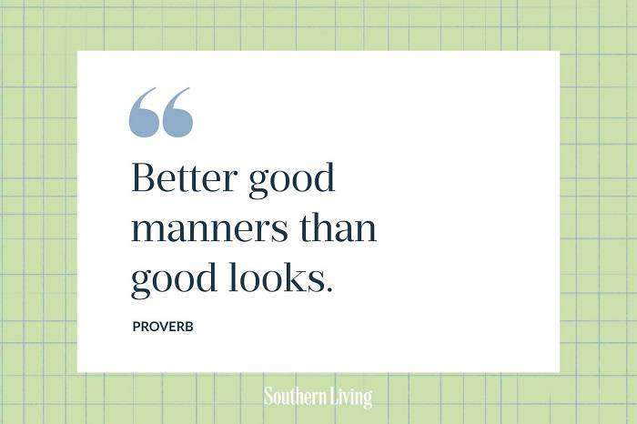 Lines on Good Manners