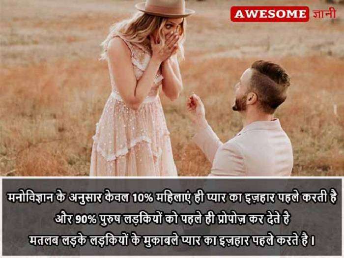 Love Psychology Facts in Hindi