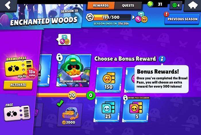 Activate Bonus Rewards