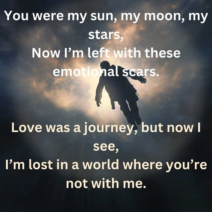 Shayari on Separation and Heartbreak