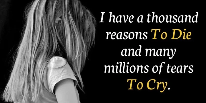 The Power of Two Lines in Expressing Deep Sadness