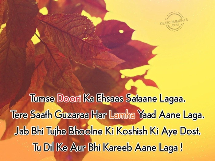 Doori Ke Baad Ka Ehsaas